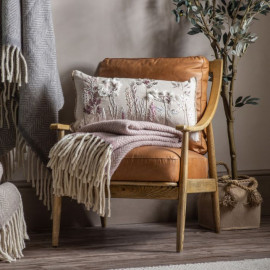 Wool Throw – Blush 